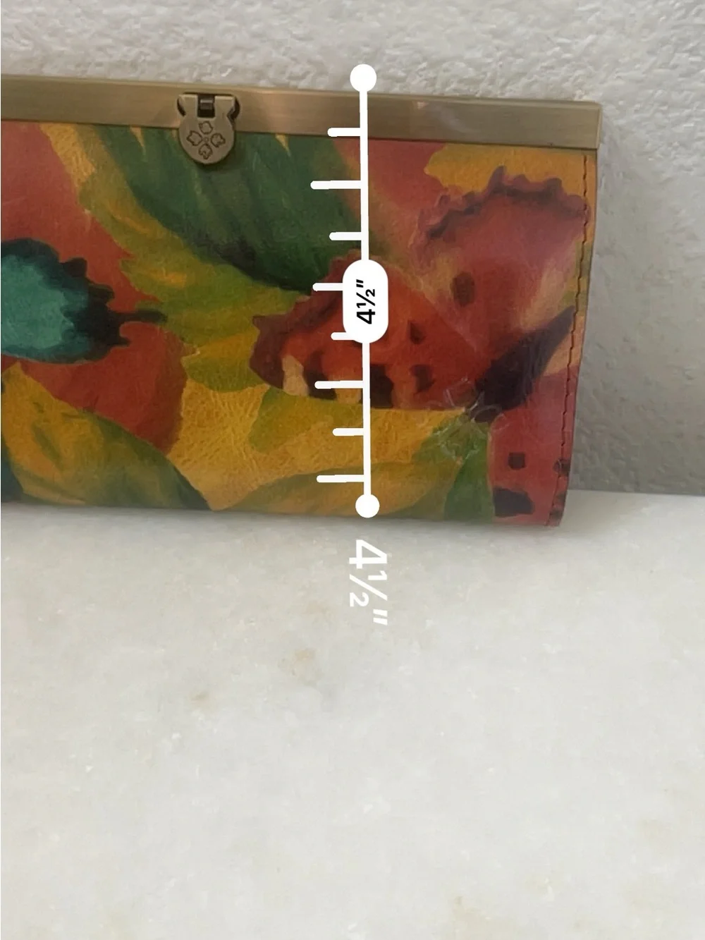 Patricia Nash colorful Cauchy Wallet RFID Framed Italian Leather